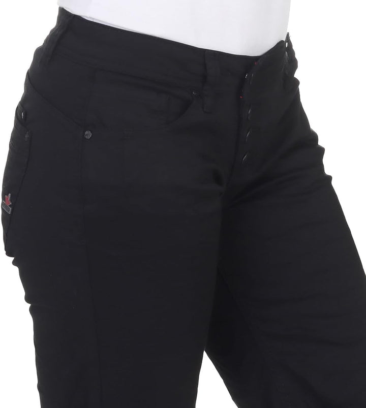 Buena Vista Jeans Hosen Damen - Malibu Short - Stretch Twill - Black - Gr. XL