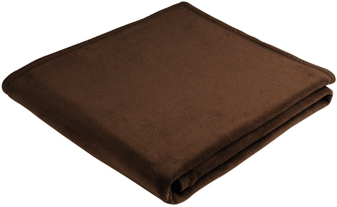 Biederlack Sofadecke 150 x 200 cm, Baumwolle 60%, Braun