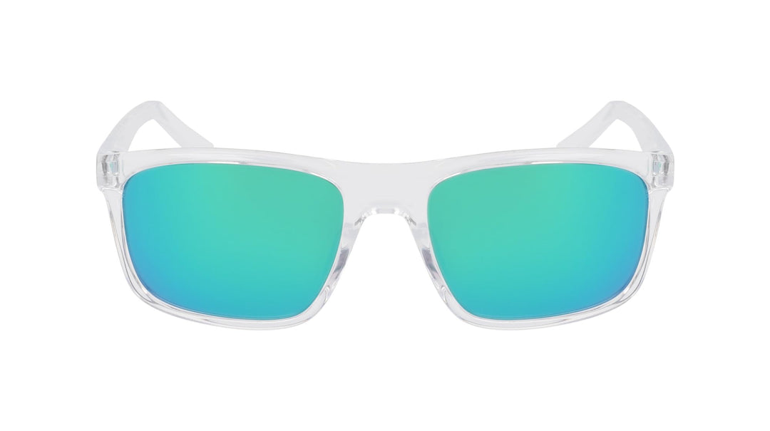 NIKE Fire L P N IU4690X Sonnenbrille – Aktiv rechteckig, 58 mm Objektiv, klar/polargrüner Spiegel