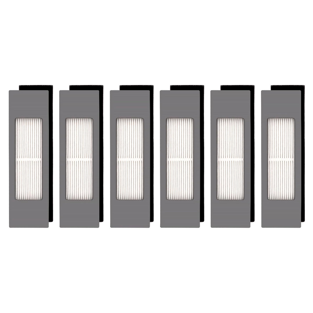 (6 Stück) HEPA Filter Compatible With Ecovacs DEEBOT OZMO N10 Plus T5 T8 T9 T8 AIVI Max 920 950 N5 N