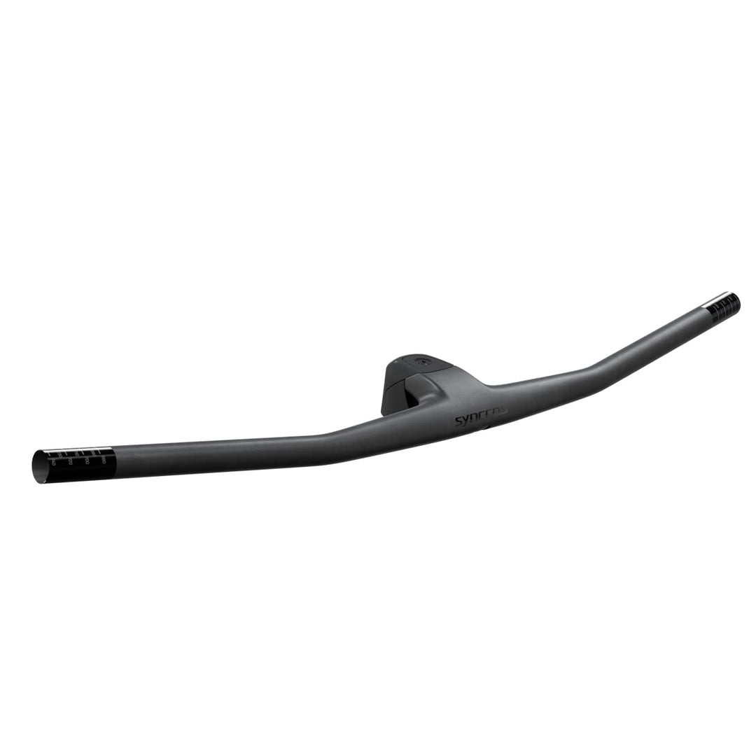 Syncros Fraser iC SL XC Carbon MTB Fahrrad Lenker Vorbau Einheit 740mm / -8 bis-14° matt schwarz 50m
