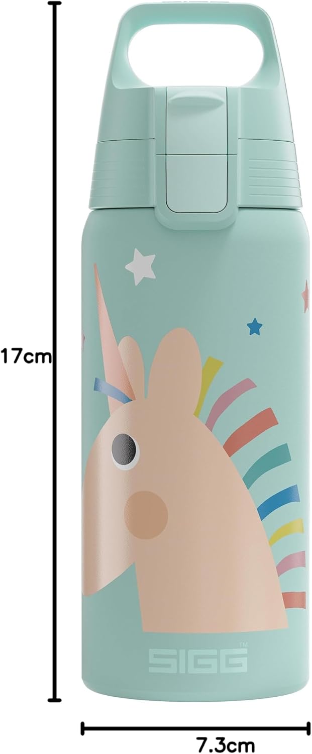 SIGG - Isolierte Trinkflasche Kinder - Shield Therm ONE - Für Kohlensäurehaltige Getränke Geeignet -