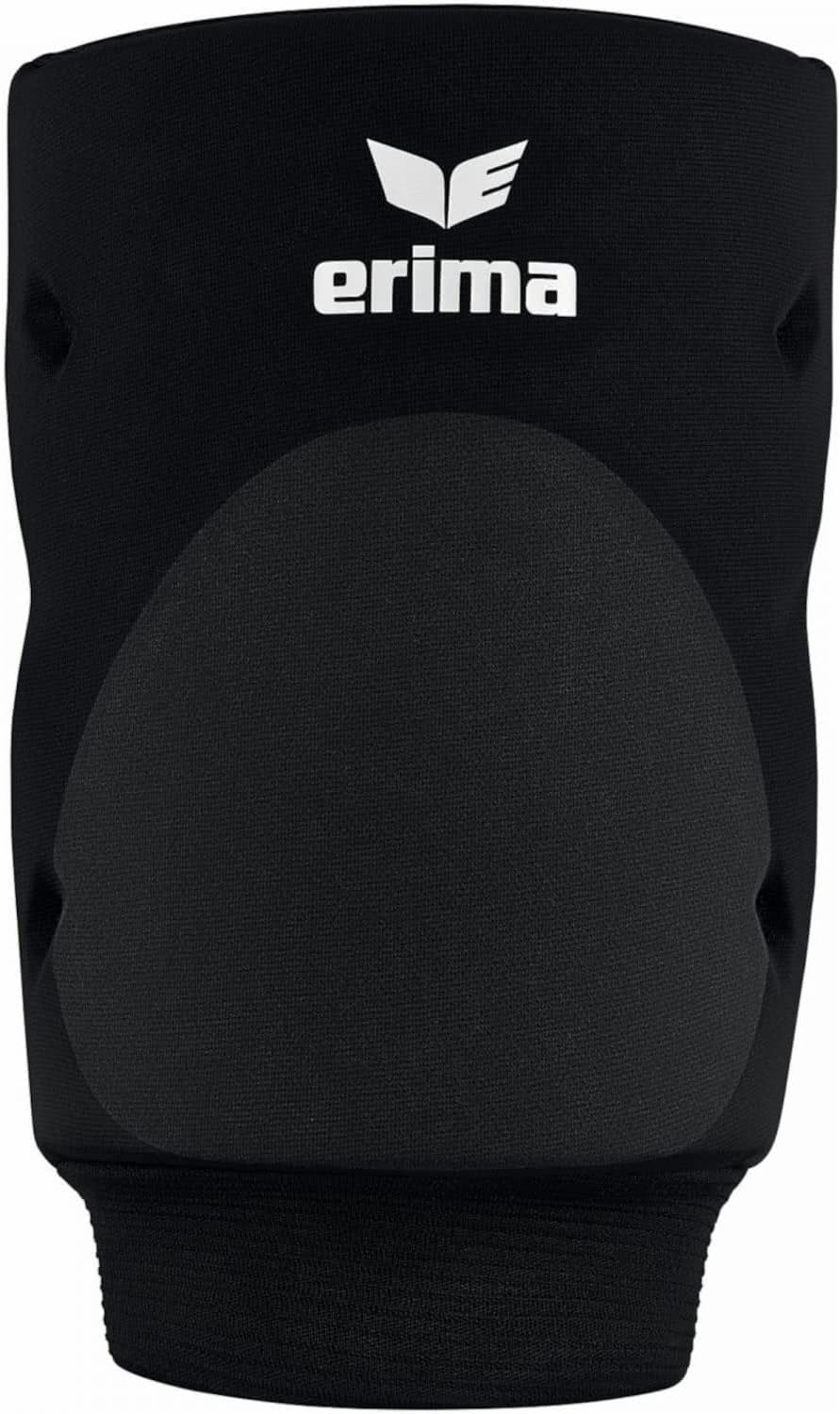Erima Volleyball Knieschoner Unisex Schwarz L Bundle mit Armsleeve Schwarz L, Schwarz L Bundle mit A