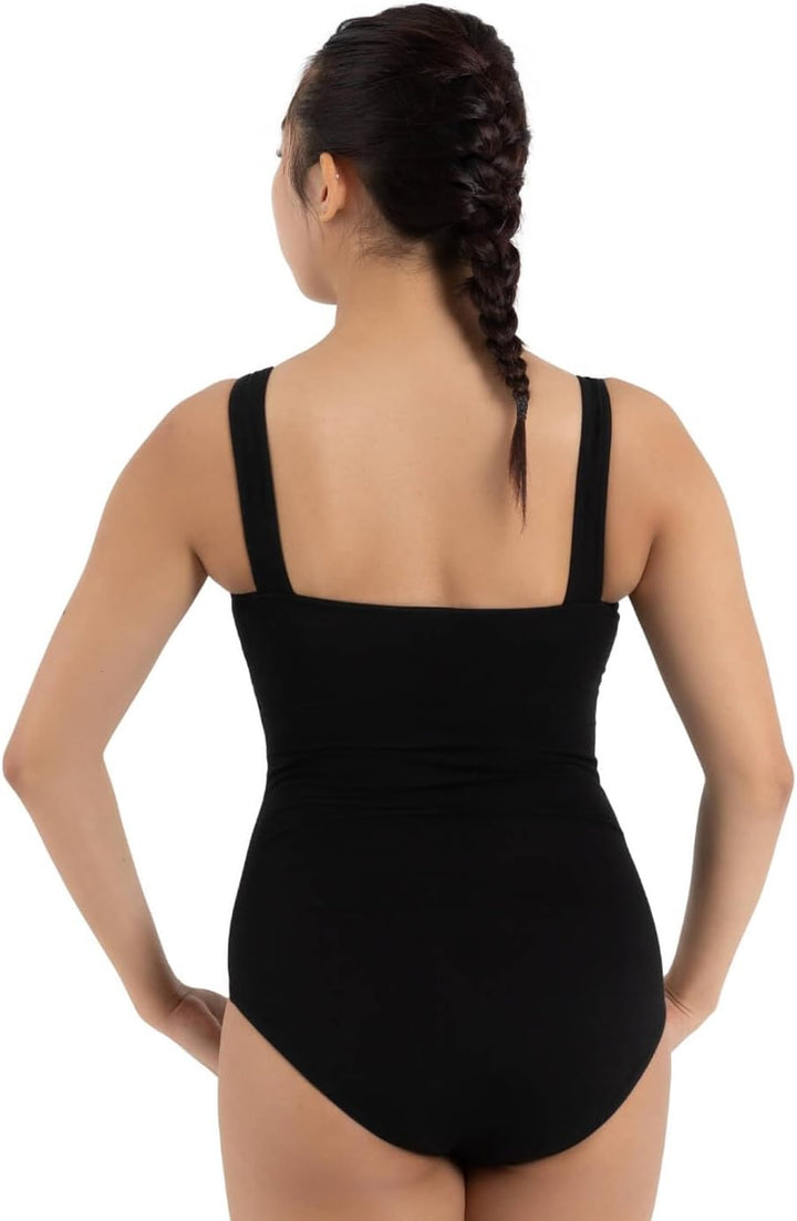 Capezio Damen Princess Tank Leotard Trikot M Schwarz, M Schwarz
