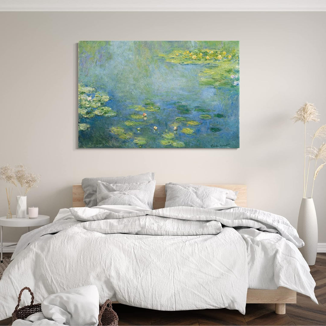 Printed Paintings Leinwand (80x60cm): Claude Monet - Seerosen 80x60 cm, 80x60 cm