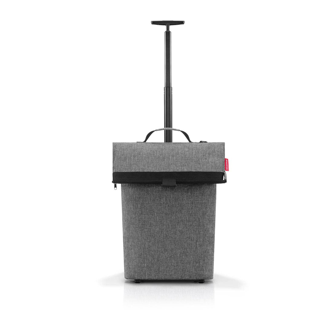 Reisenthel Trolley M NT7052 Einkaufsshopper mit Rollen in der Farbe Silver – aus hochwertigem Polyes