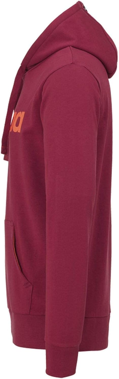 Kempa Herren Graphic Hoodie Sweatshirt, deep rot, XXXL
