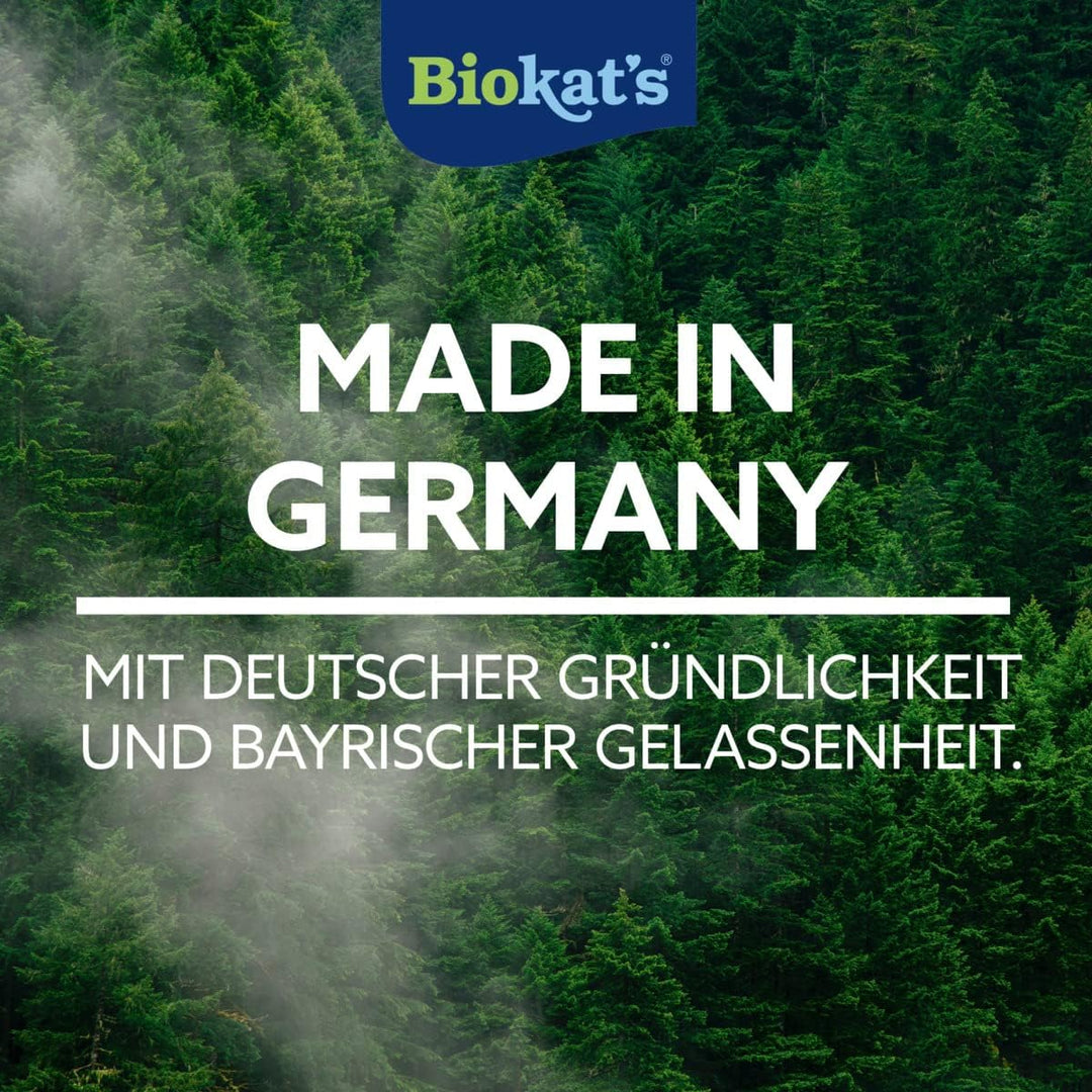 Biokat's Diamond Care Fresh Katzenstreu mit Babypuder-Duft - Feine Klumpstreu aus Bentonit mit Aktiv