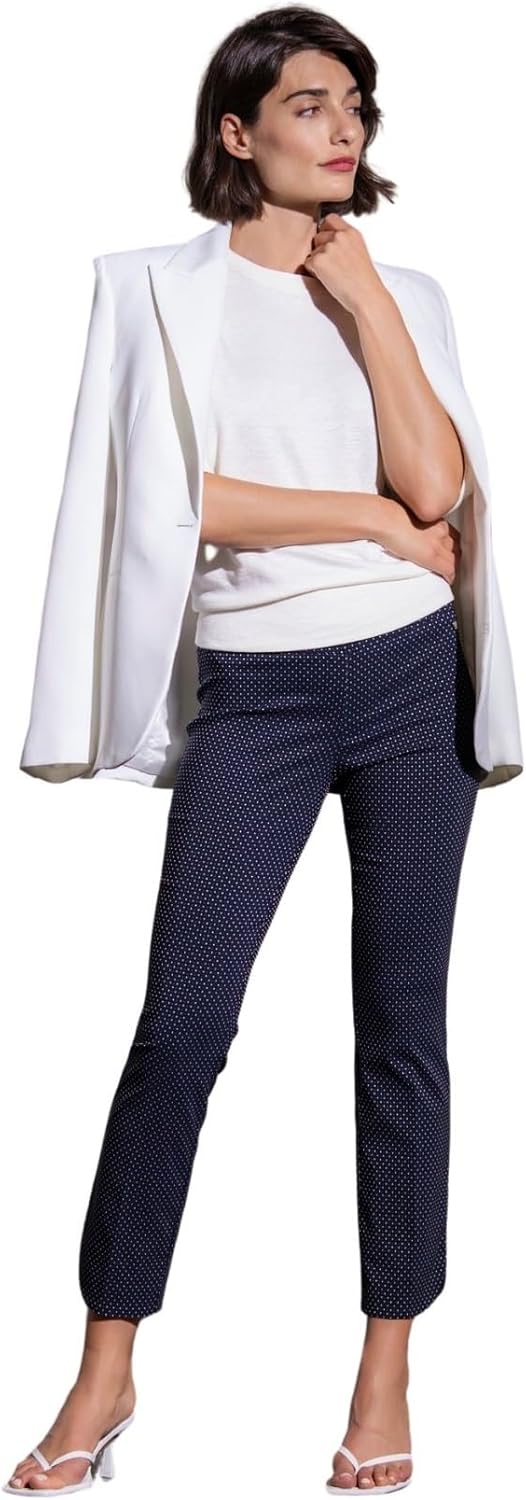 Stehmann, Ina14 Schlupfhose mit breitem Formbund und seitlich abgerundeten Schlitz. 46 Marine, 46 Ma