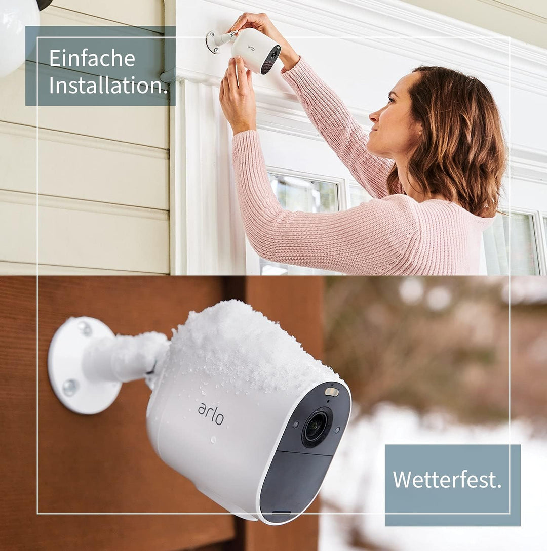 Arlo Magnetisches Aufladekabel, 7.6m, Weiss, Kompatibel mit Arlo Essential &amp; Essential XL Überwachun