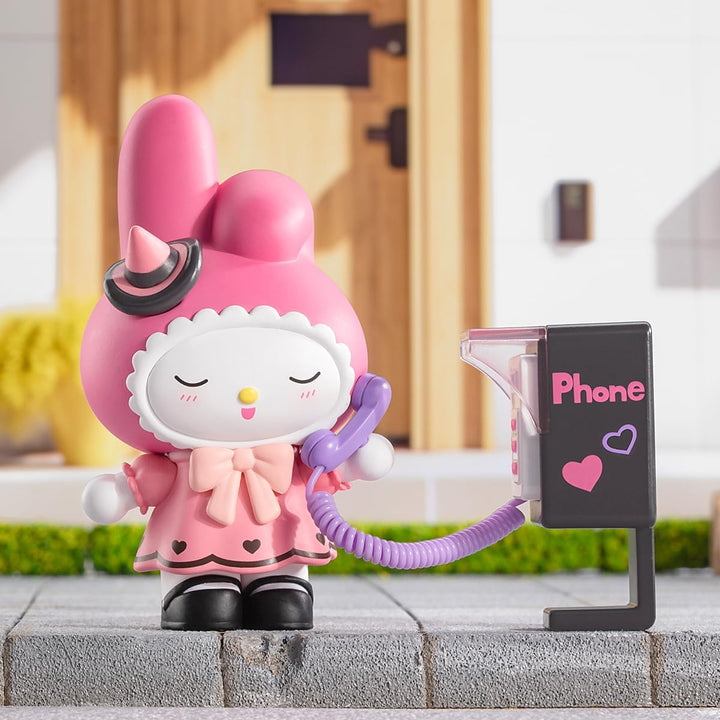 POP MART Sanrio Charaktere Blind Box Lovely Melody Kuromi Actionfiguren Sammlung Geschenk für Festiv