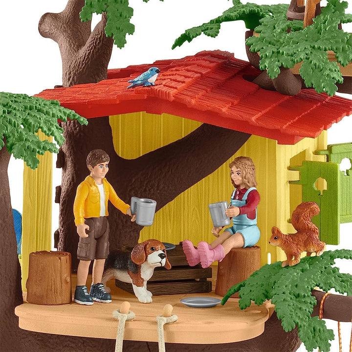schleich 42408 Abenteuer Baumhaus, für Kinder ab 3+ Jahren, FARM WORLD - Spielset neue Verpackung