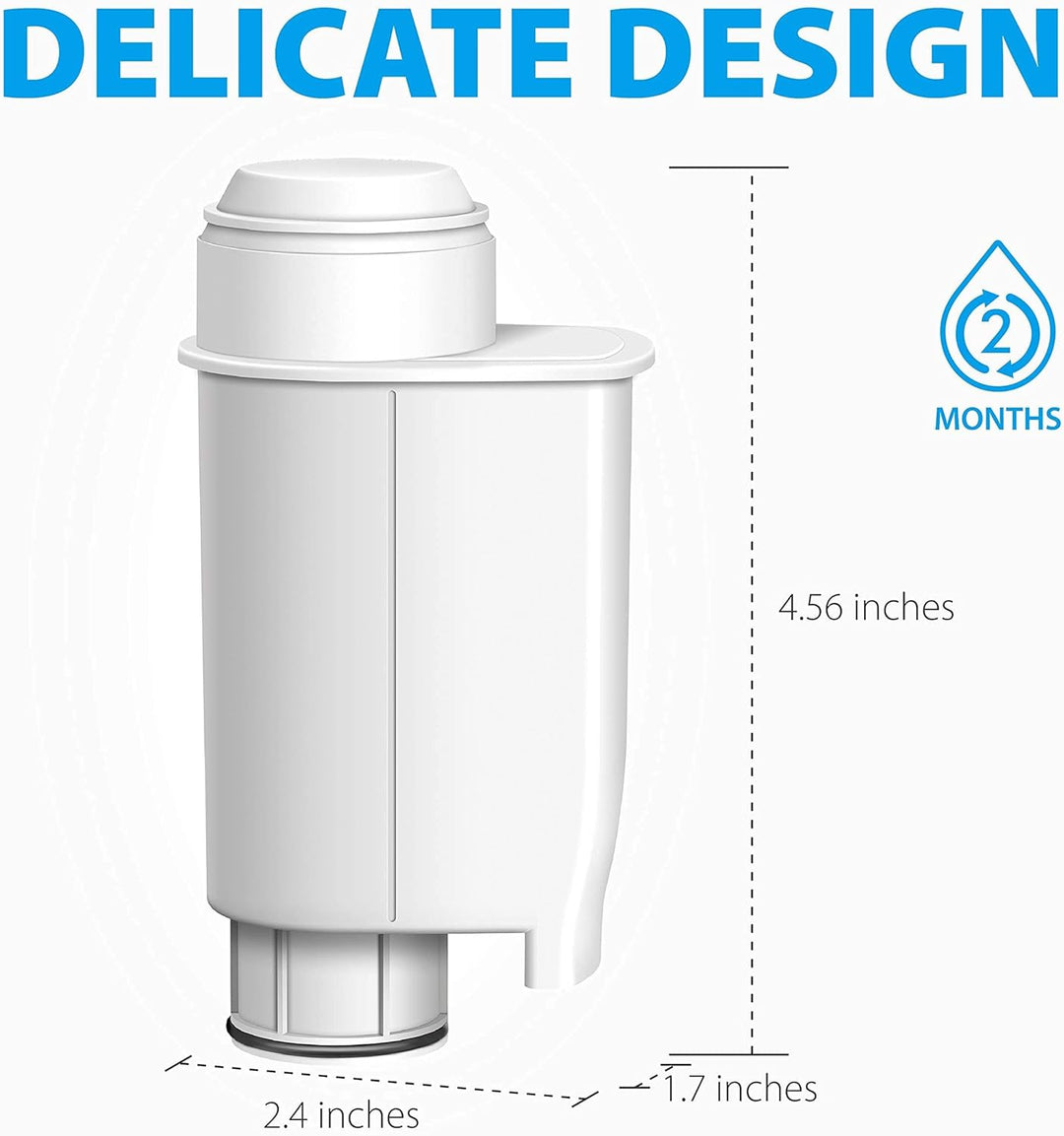 Waterdrop Wasserfilter, Ersatz für Brita® Intenza+ Philips® Saeco® CA6706/48 CA6702/00 Gaggia® Mavea