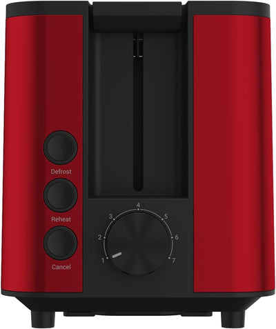 GRUNDIG TA8340 Toaster, 950 W, Rot Style 2024, Style 2024