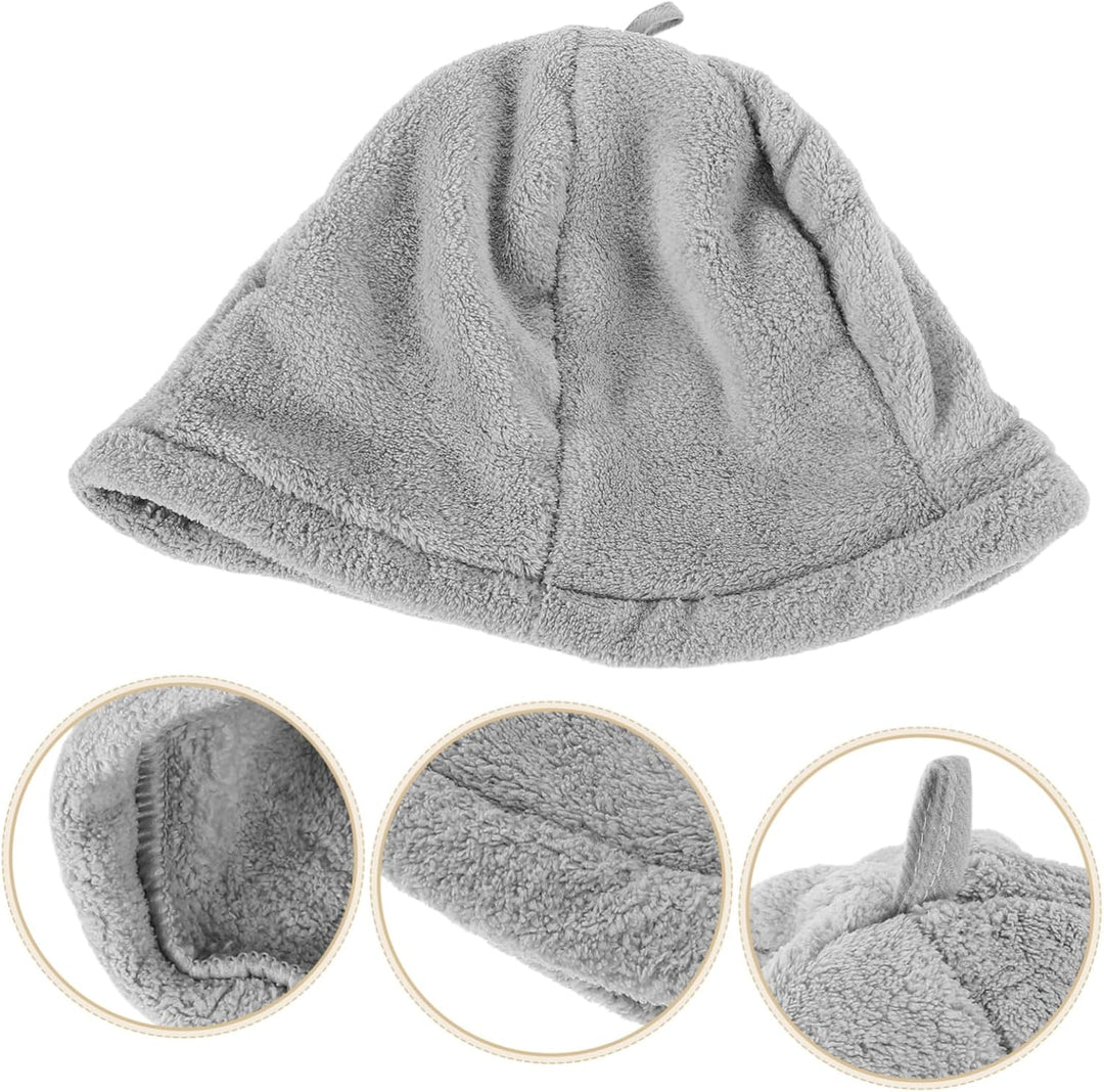 Yardwe Saunahut Haarschutz Für Sauna Und Dusche Weich Atmungsaktiv Polyester Nylon Für Damen Und Her