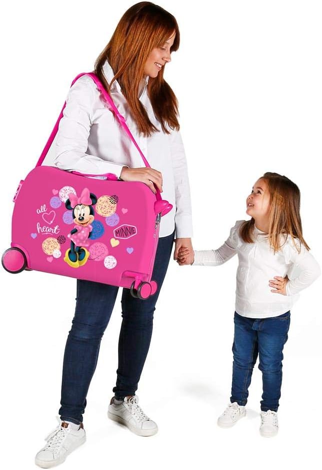 Disney (DIYL9) Love Minnie Infantil, Pink (Rosa) Fuchsia Kinderkoffer, Fuchsia Kinderkoffer