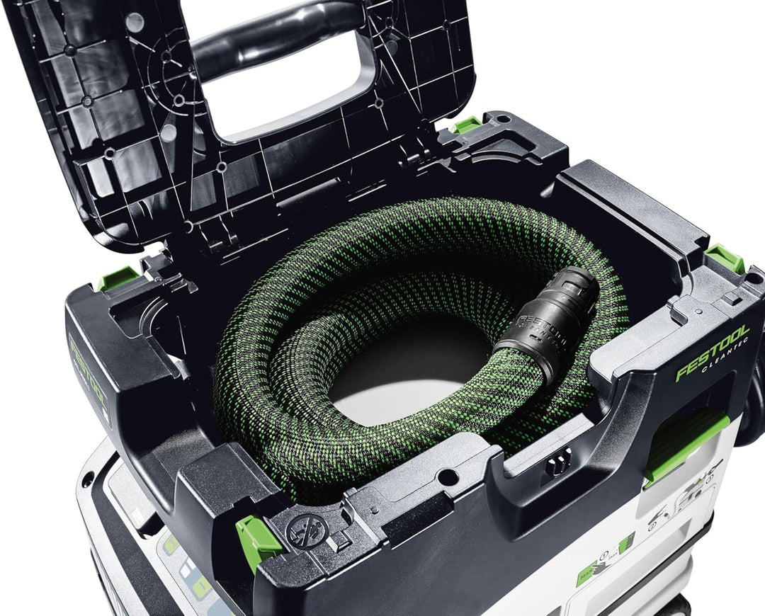 Festool Absaugmobil CTL MINI I CLEANTEC (mit Hauptfilter, SELFCLEAN Filtersack, Saugschlauch glatt Ø