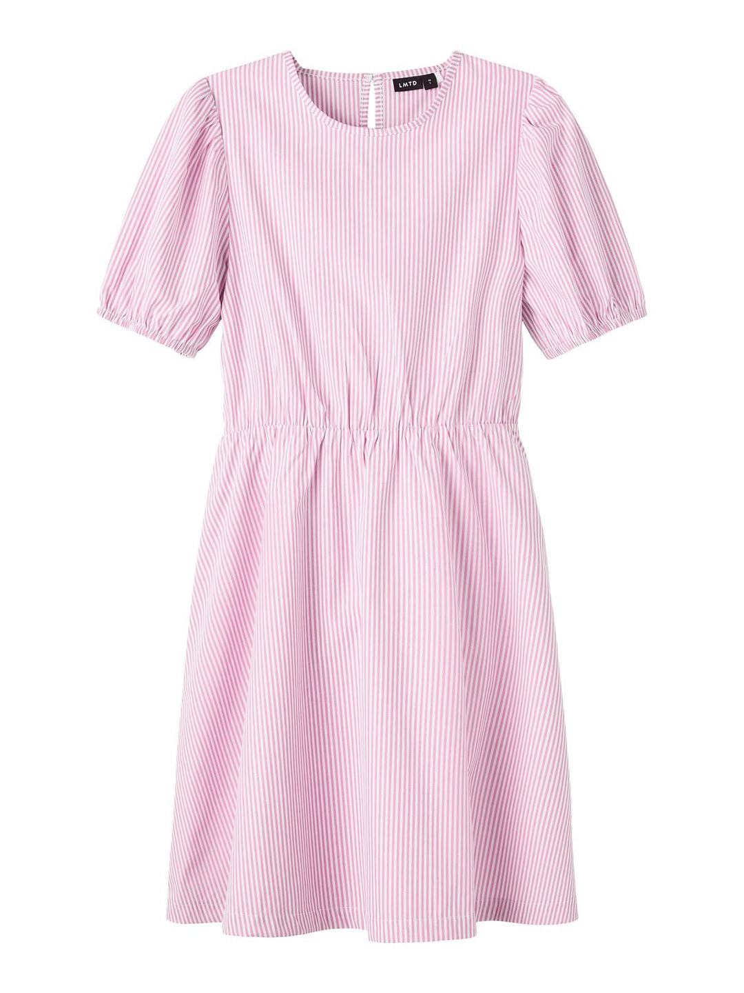 NAME IT Mädchen Nlffilucca Ss Dress Kleid 158 Lilac Chiffon/Stripes:stripes, 158 Lilac Chiffon/Strip