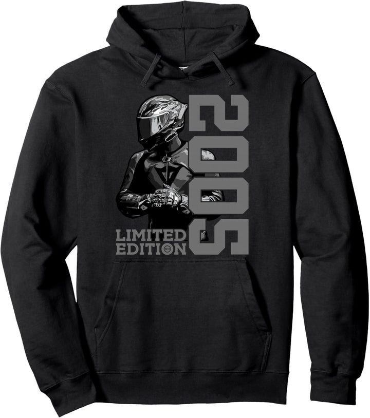 LIMITED EDITION 2005 BIKER MOTORRAD 19. GEBURTSTAG Pullover Hoodie