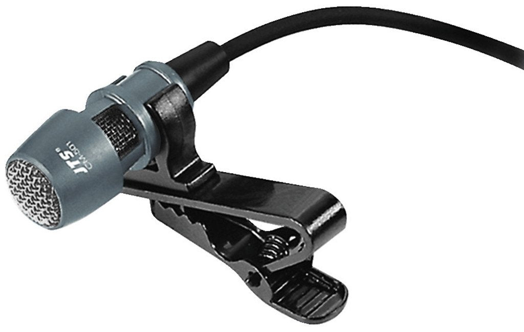 JTS CM-501 Elektret-Lavalier Mikrofon, Bühnen-Mikrofon für Moderation und Diskussions-Anwendungen, K