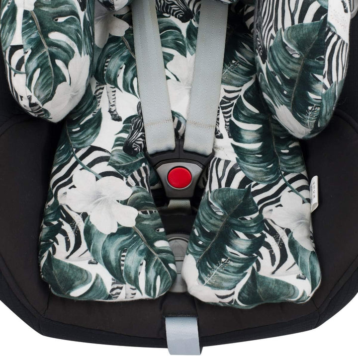 JYOKO Kids Sitzverkleinerer Antiallergikum Universal Baby 100% Baumwolle (Zebra, Enthält Kopf-, eine