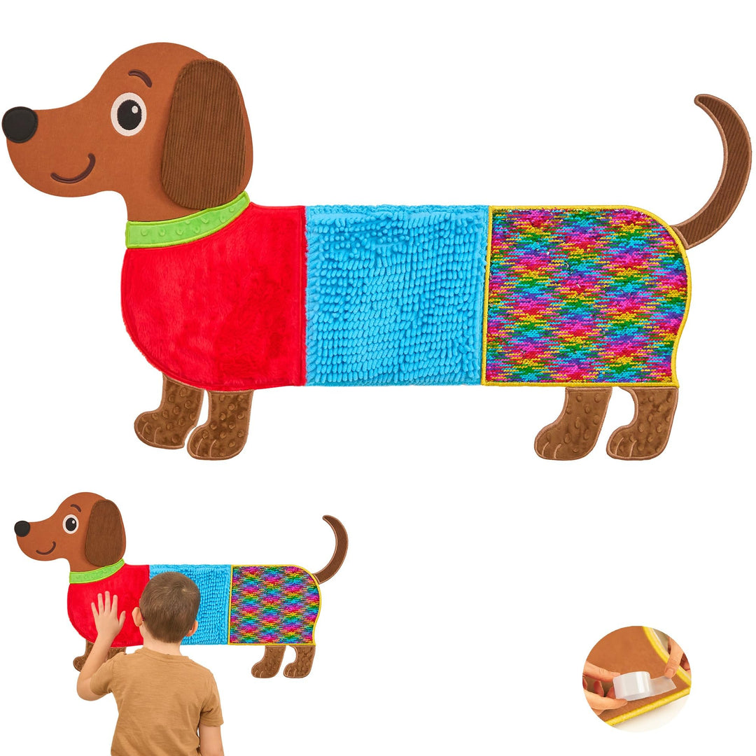 Sensory Wall v4 | Sensory Wall Panel (Dinosaur) Dog, Dog