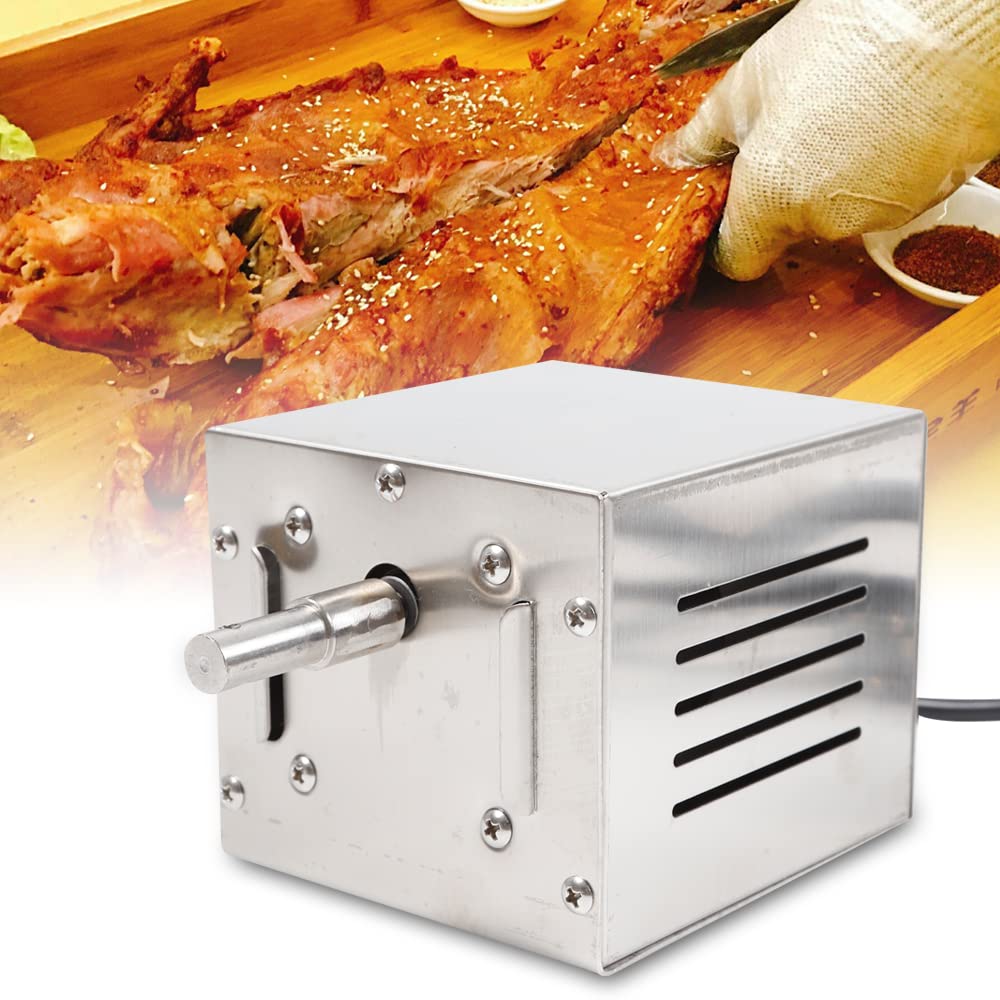 220V Grillmotor für Grillspiess Barbecue Grill Motor Drehspiess BBQ Rotisserie Röster Spiess Motor 2
