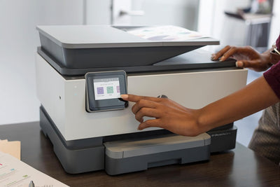 HP OfficeJet Pro 9012e Multifunktionsdrucker ( , A4, Drucker, Scanner, Kopierer, Fax, WLAN, LAN, Dup