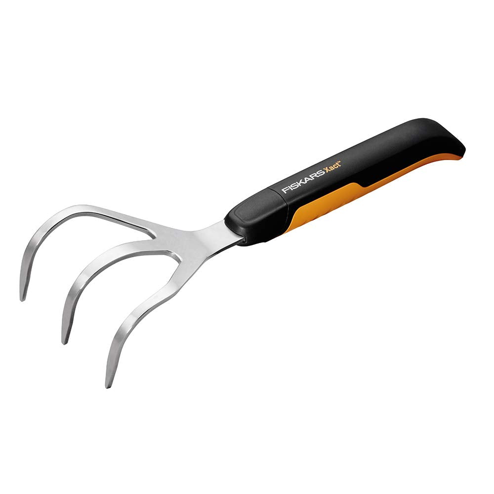 Fiskars 315510-1001 Xact Garden Cultivator, Rubber, 12.71", Cultivator