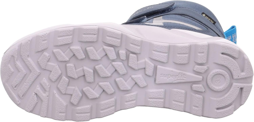 Superfit Jungen Rocket Warm Gefütterte Gore-tex Schneestiefel 38 EU Weit Blau Türkis 8020, 38 EU Wei
