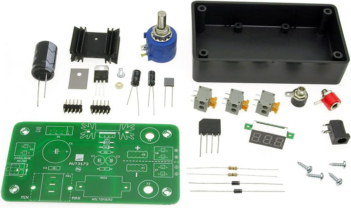 AVT3172 KIT DIY, Praktisches Werkstatt Netzteil, Bausatz, Elektronik-Bastelkit, Übungsplatine für An