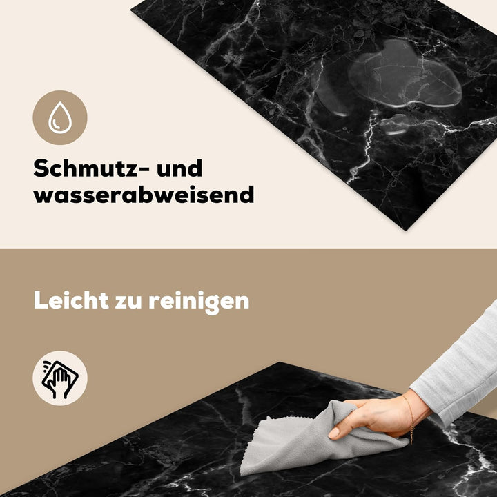 Herdabdeckplatte Einteilig Induktionsmatte Küche Abdeckung Ceranfeld Herd Abdeckplatte Deko Vinyl Ma