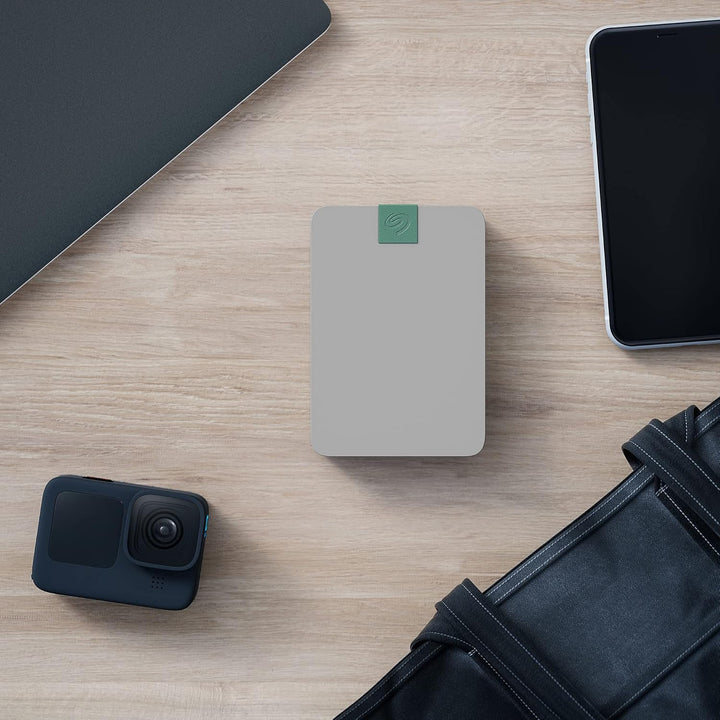 Seagate Ultra Touch HDD 4TB externe Festplatte, 2.5 Zoll, USB-C & USB C, 6 Monate Dropbox und Mylio,