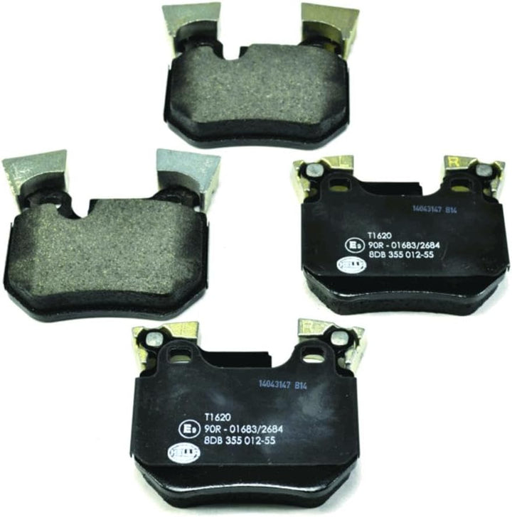 HELLA PAGID 8DB 355 012-551 Bremsbelagsatz - T1620 - Dicke/Stärke: 17.1mm - Bremssystem: Brembo - fü