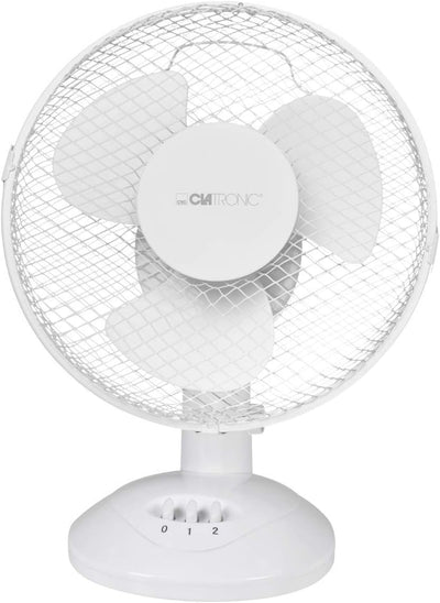 Clatronic Ventilator für Tisch / Tischventilator VL 3601; Mini-Fan für Schlafzimmer, Büro, Wohnmobil