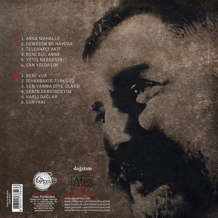 Ahmet Kaya - Beni Bul (Plak), Schallplatte