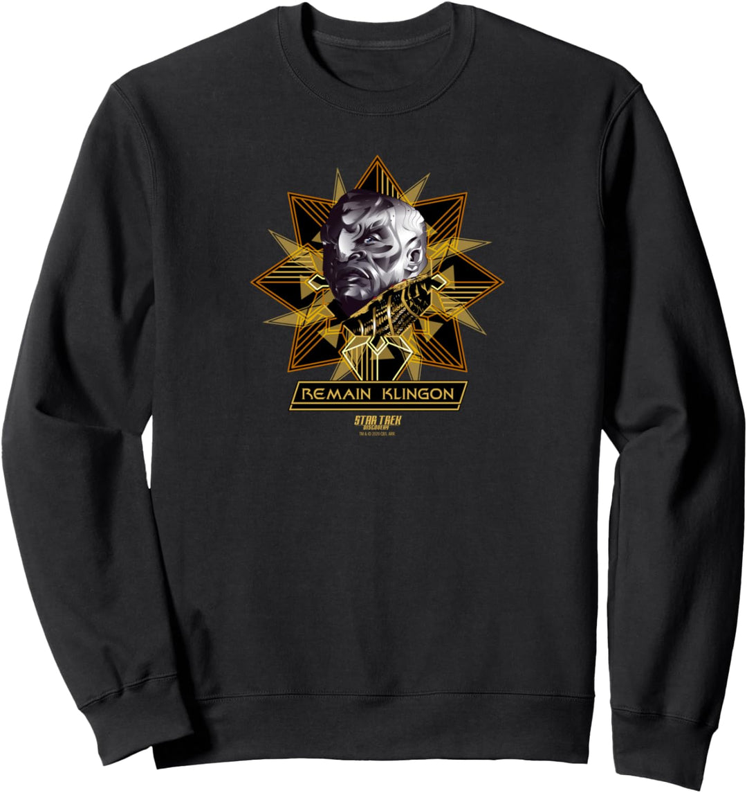 Star Trek: Entdeckung bleibt klingonisch Sweatshirt