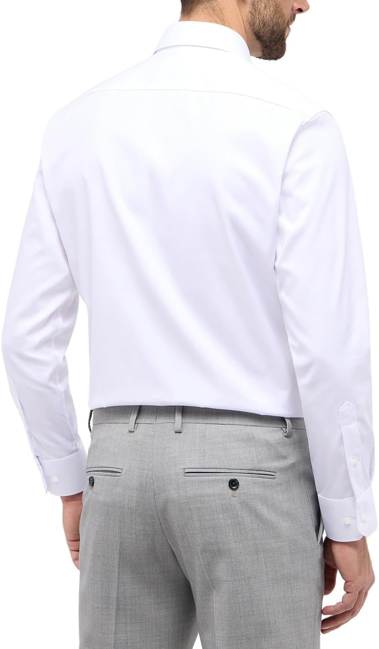 ETERNA Herren Cover Shirt MODERN FIT 38 Weiss, 38 Weiss