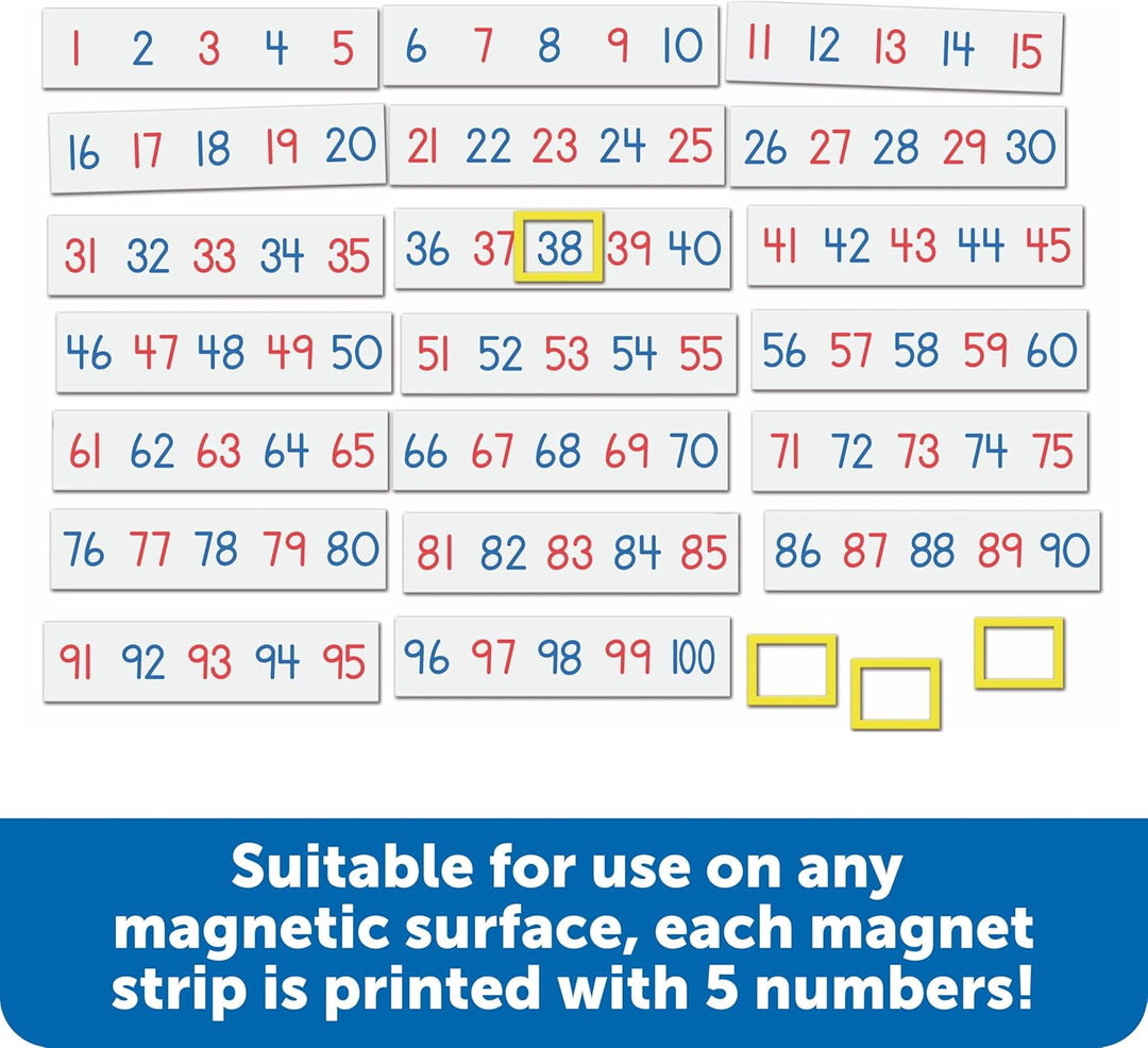 Learning Resources LER5194 MAGNETIC NUMBER LINE