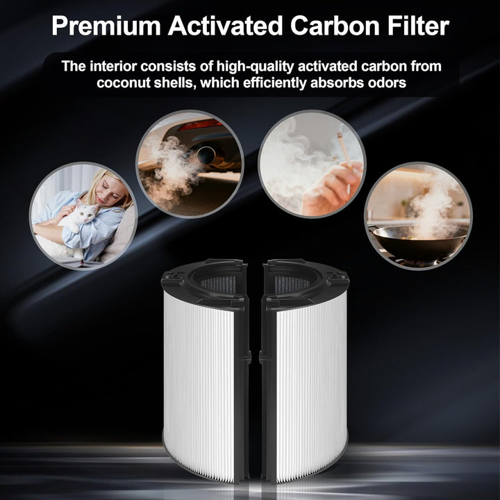 Ersatzfilter für Dyson Luftreiniger für Dyson Hot and Cool, HP04 TP04 DP04 PH04 HP09 TP09 HP07 TP07