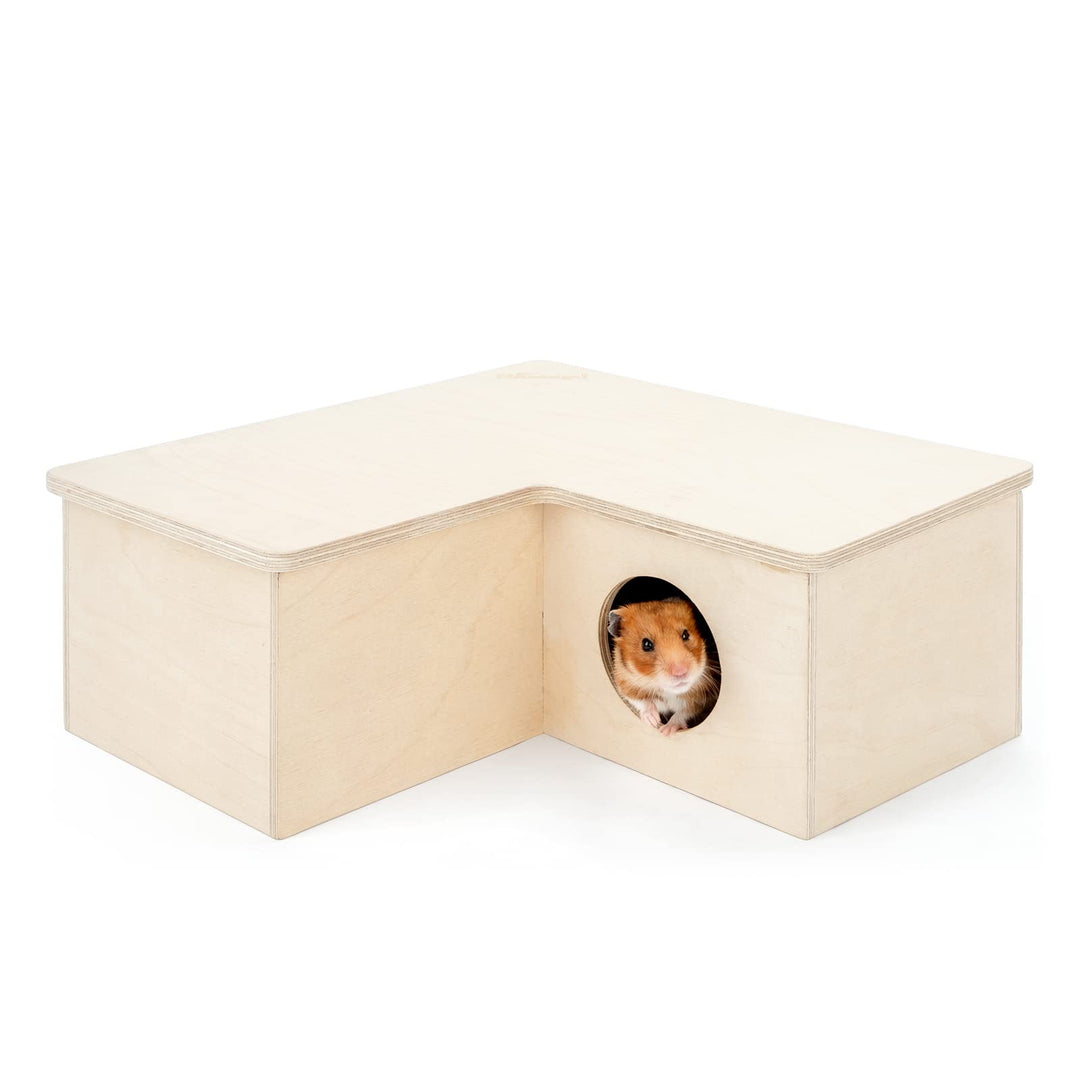 Niteangel Mehrkammer Hamsterhaus Labyrinth - Mehrzimmer-Verstecke und Tunnel-Erkundungsspielzeug für