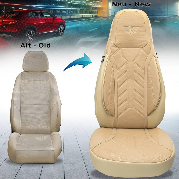 BREMER SITZBEZÜGE Mass Sitzbezüge Schonbezüge für Ford Fiesta MK 7 DPL505 DPL505 - Beige Fiesta MK 7