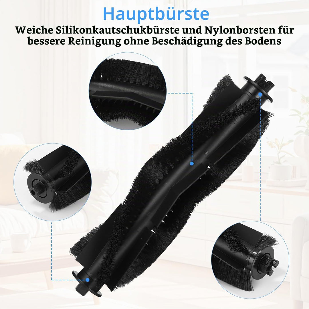 Zubehörset für Tikom G8000/G8000 Pro, für Honiture G20/G20 Pro, für Laresar Evol 3 Saugroboter Staub