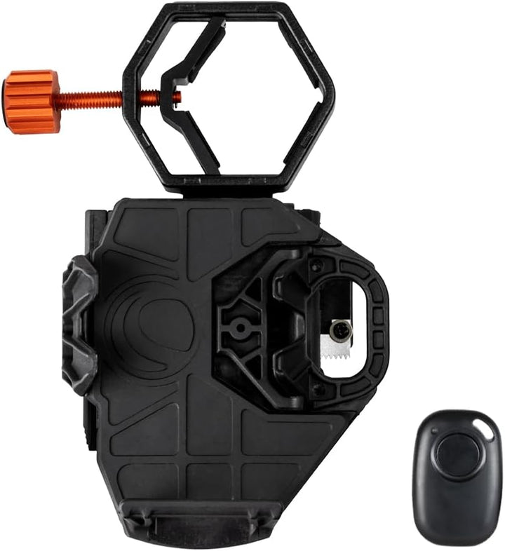 Celestron 81038 NexGo DX Universelles Smartphone Adapter-Set für Digiscoping und Astroimaging mit Bl