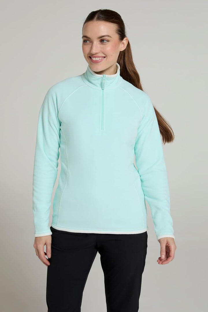 Mountain Warehouse Montana Fleecejacke für Damen aus Microfleece - Atmungsaktiver Fleece-Pullover fü