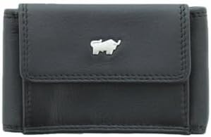 BRAUN BÜFFEL Herren Geldbörse aus echtem Leder Golf 2.0 XS - mit Druckknopf - extra kleines Portemon