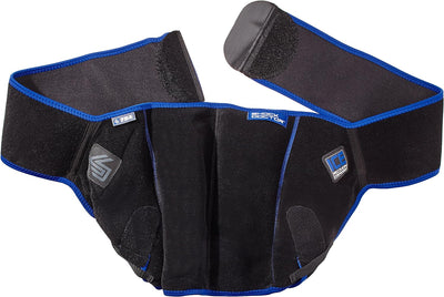 ShockDoctor Erwachsene Ice Recovery Kompression Schulter Bandage S/M Schwarz, S/M Schwarz
