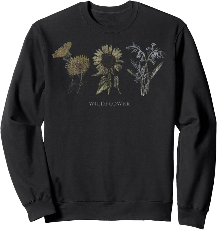 Trendy Wildflower Power Sweatshirt