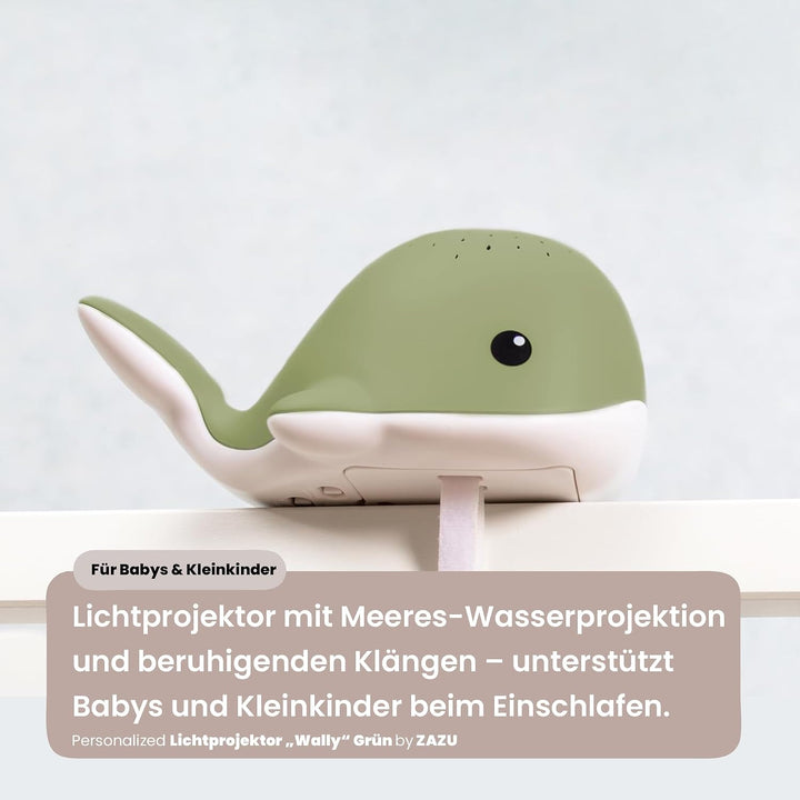 Personalisierbarer Wally Sternenhimmel Projektor Grün – Sternenlicht Projektor Meeres-Wasserprojekti