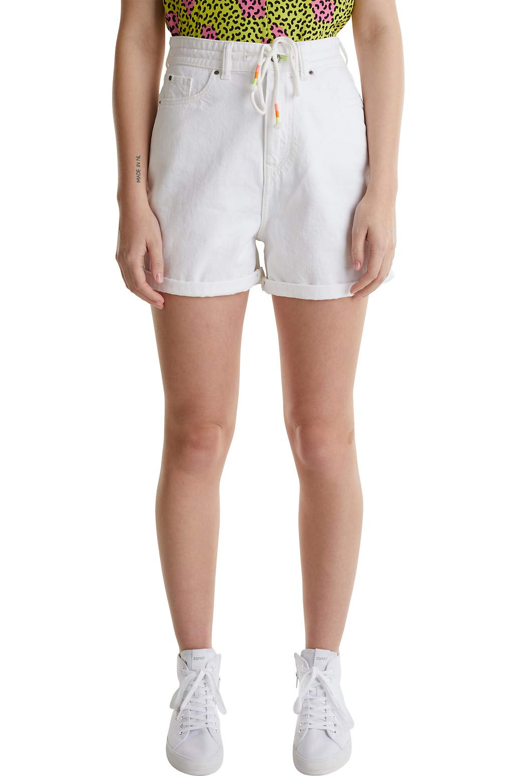 ESPRIT Damen Shorts 30 100/White, 30 100/White